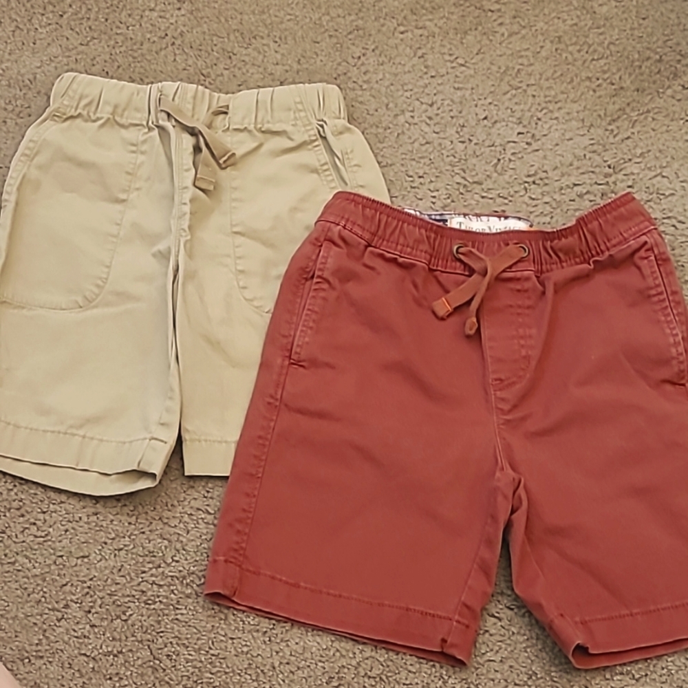 2 Pairs of Boys Chino Shorts